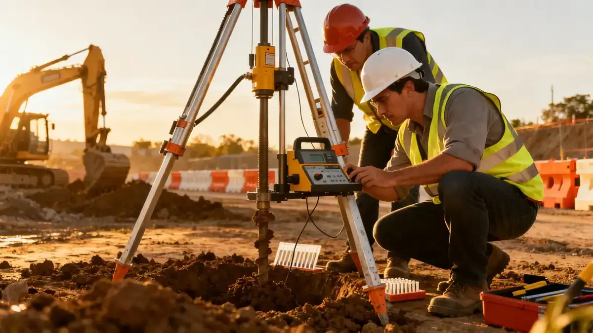 Geotechnical work in Hobart