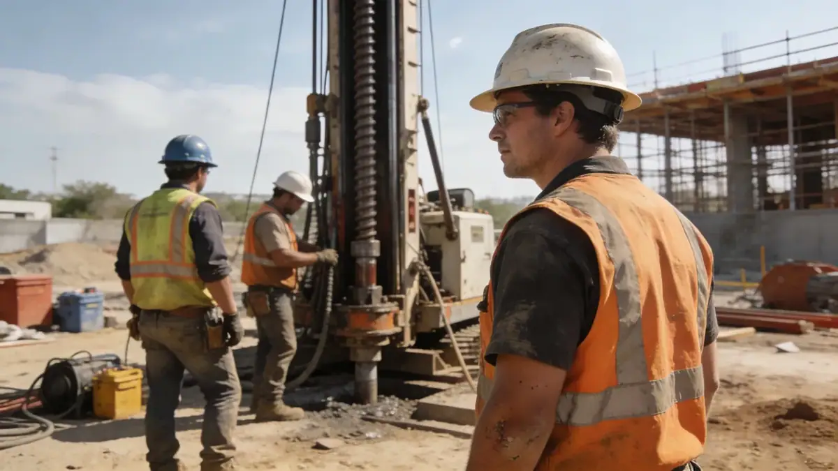 Geotechnical work in Darwin